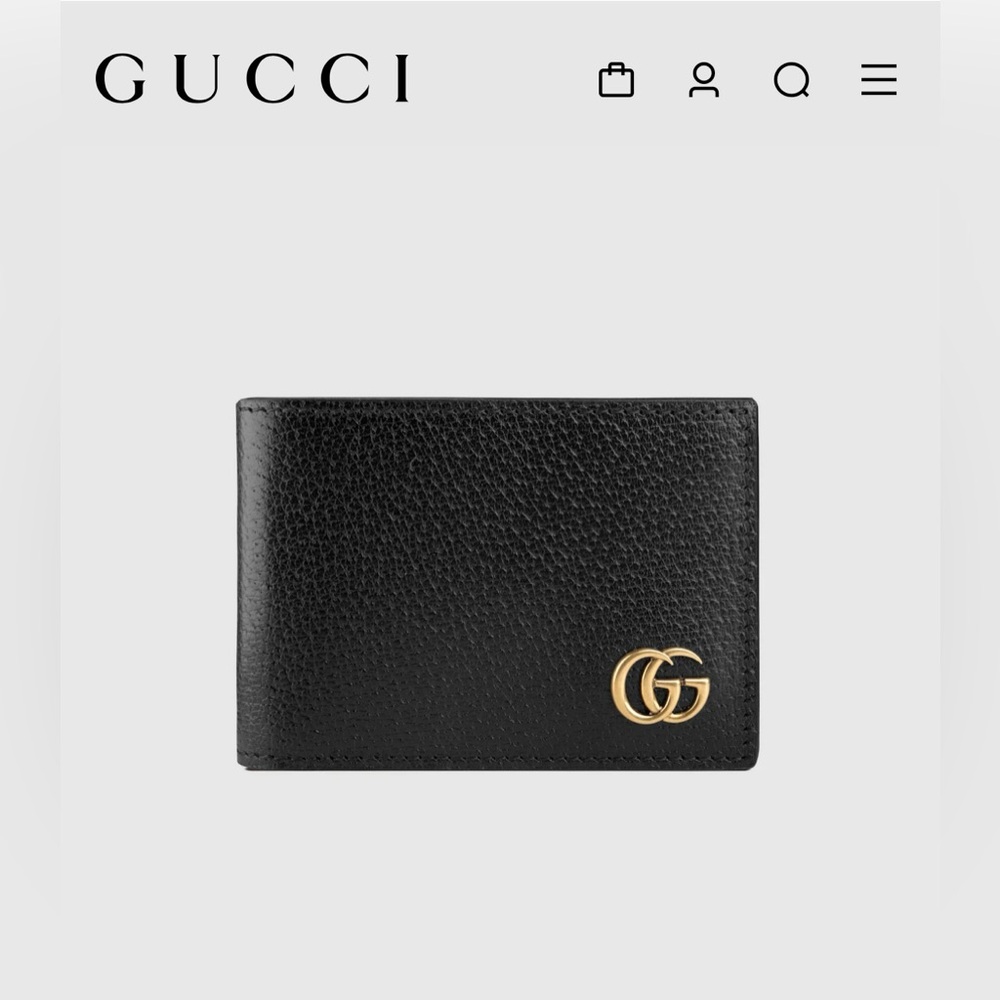 Gucci Brown and Gold men’s wallet